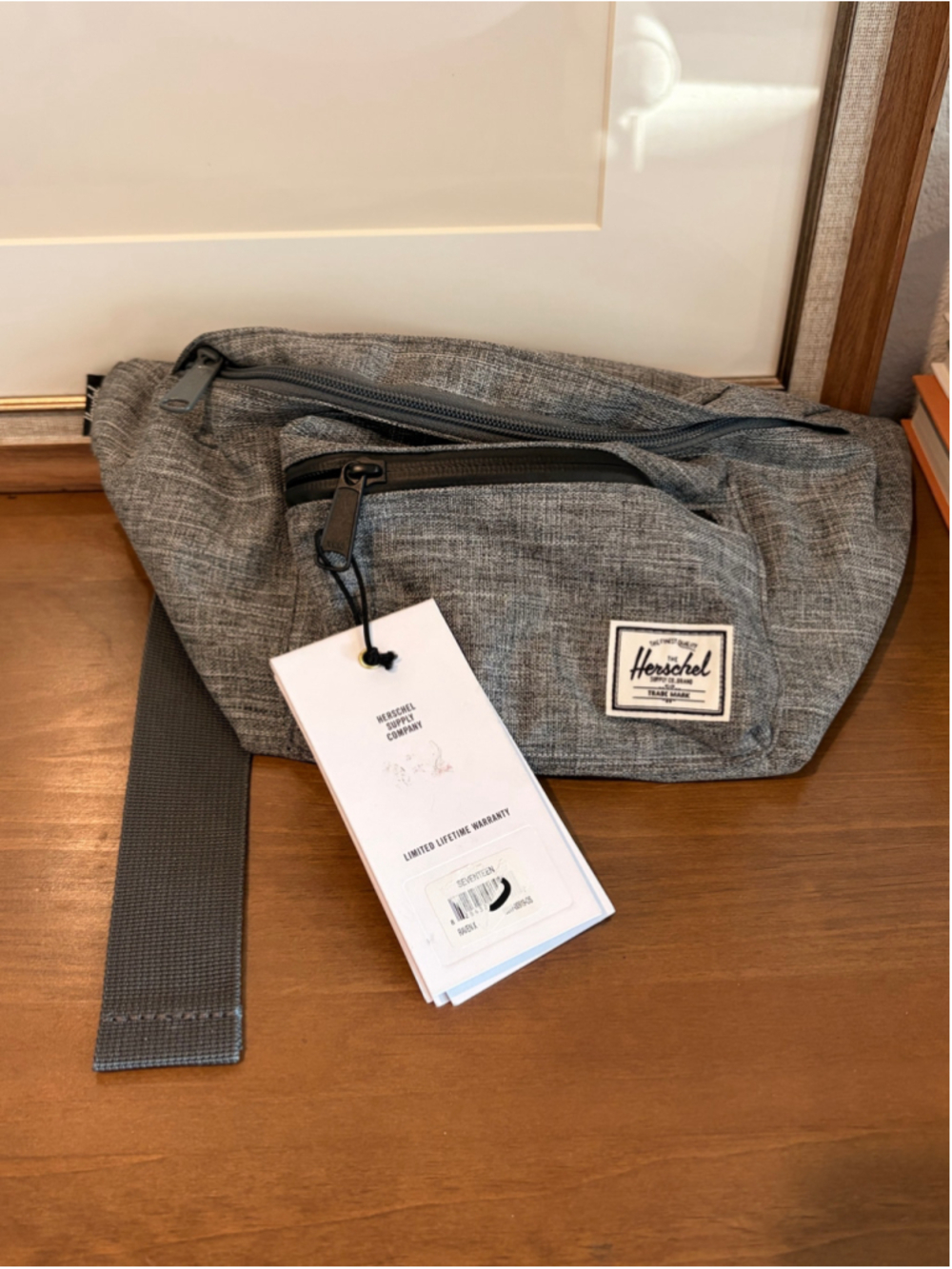 Herschel Supply Co. Seventeen Hip Pack Belt Bag - Grey NWT